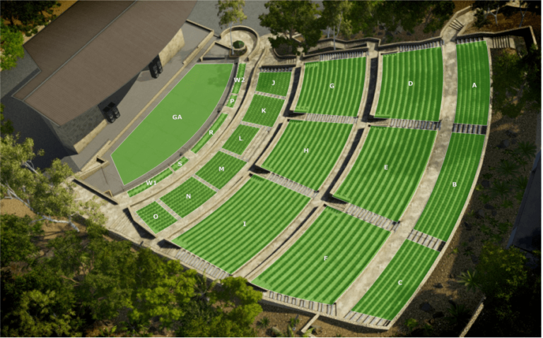 Santa Barbara Bowl Seating Chart And Map Get The Best Seat In The   Santa Barbara Bowl Ga 3D Seatmap1 768x479 