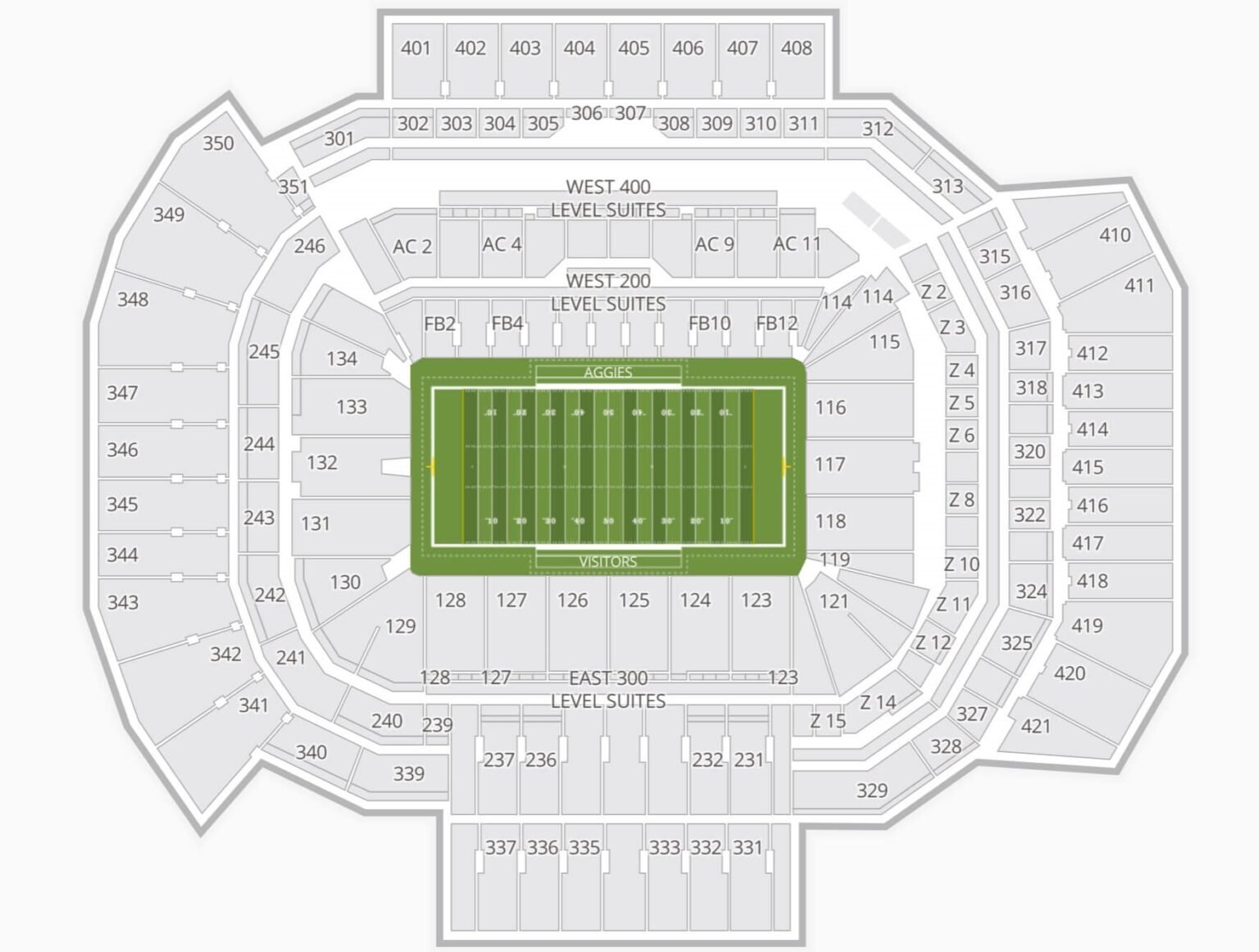 Inside Look at the Kyle Field Seating Chart Get the Best Seat in the House