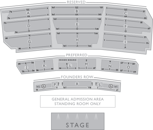 Santa Barbara Bowl Seating Chart and Map: Get the Best Seat in the ...