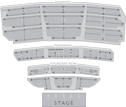 Santa Barbara Bowl Seating Chart and Map: Get the Best Seat in the ...