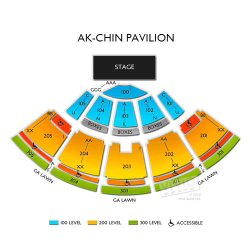 An Insider's Guide to the Ak Chin Pavilion Seating Chart 2023 Get the