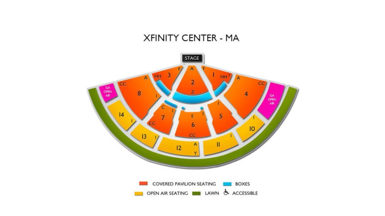 Xfinity Center Seating Chart 2024 Find the Perfect Seat! SeatGraph