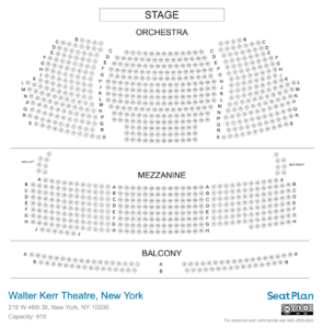 Navigating The Walter Kerr Theatre Seating Chart 2023: A Guide For ...