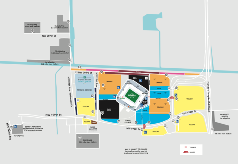 Hard Rock Stadium Parking for Miami Dolphins Fans 2023 Ultimate Guide