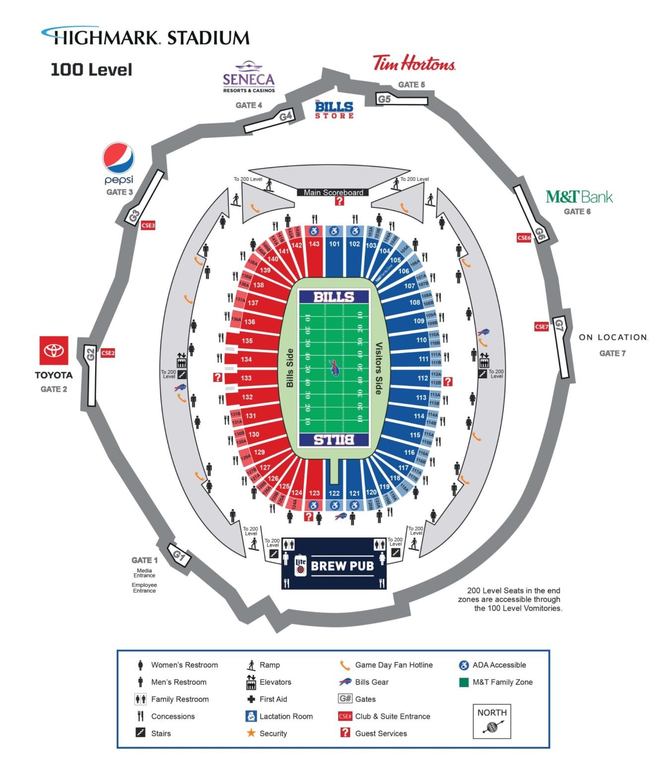 Highmark Stadium Seating Chart 2023 for Buffalo Bills Fans Your