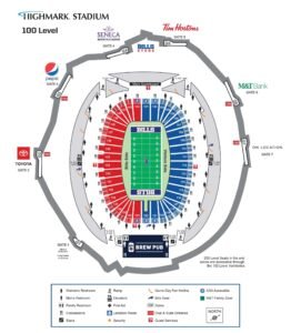 Highmark Stadium Seating Chart 2023 for Buffalo Bills Fans: Your ...