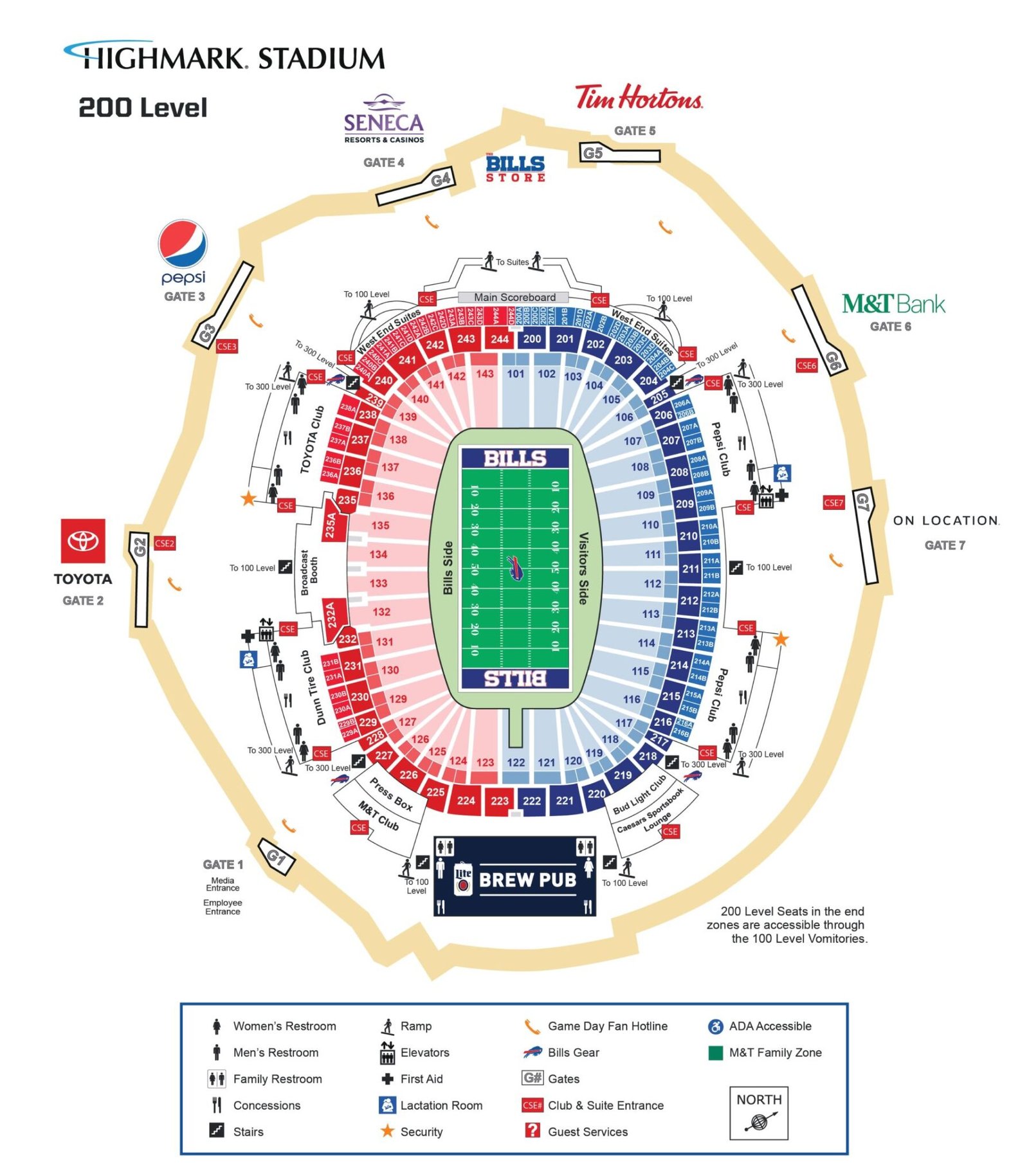 Highmark Stadium Seating Chart 2023 for Buffalo Bills Fans Your