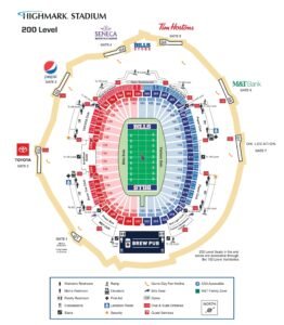 Highmark Stadium Seating Chart 2023 for Buffalo Bills Fans: Your ...