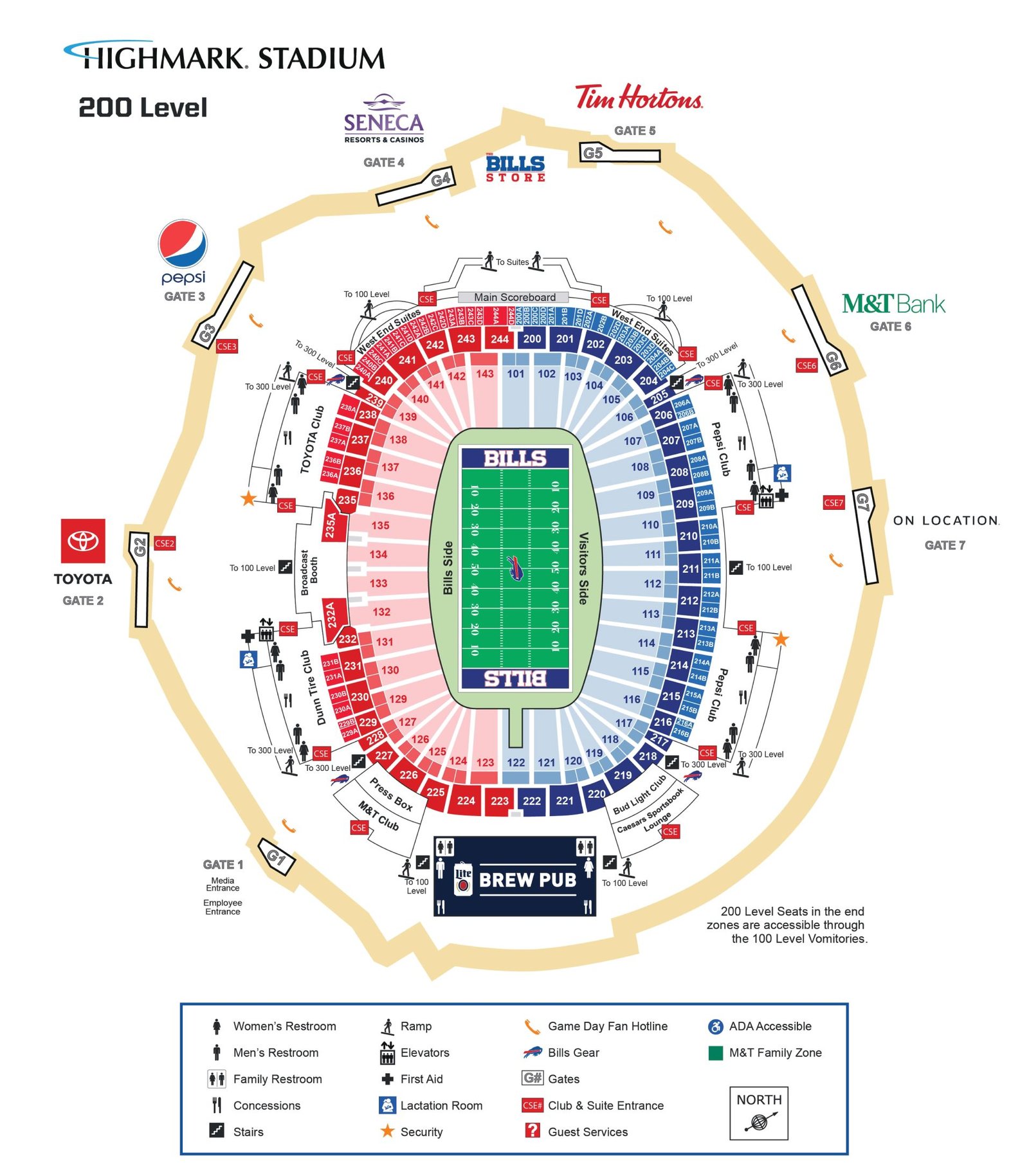 Highmark Stadium Seating Chart 2024 For Buffalo Bills Fans Your Ultimate Guide Seatgraph 4428