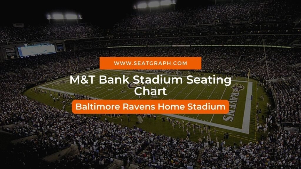 Seating Chart for M&T Bank Stadium