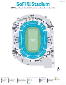 SoFi Stadium Seating Chart 2023 - SeatGraph