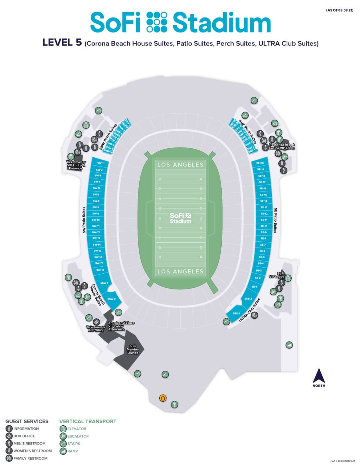 SoFi Stadium Seating Chart 2023 SeatGraph