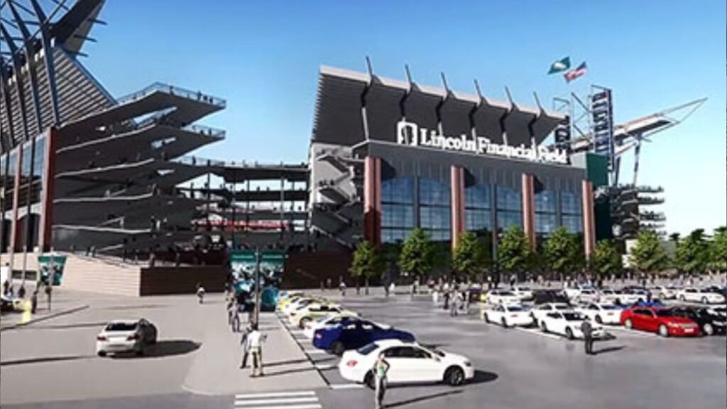 parking at Lincoln Financial Field