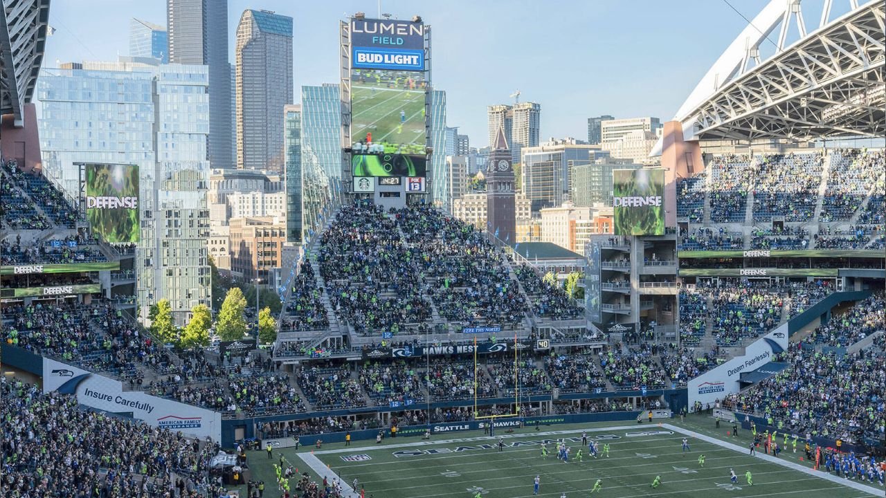 Lumen Field Seating Chart 2023 Seattle Seahawks Stadium SeatGraph