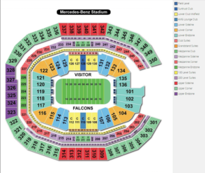 Mercedes Benz Stadium Seating Chart 2024: The Ultimate Guide - SeatGraph