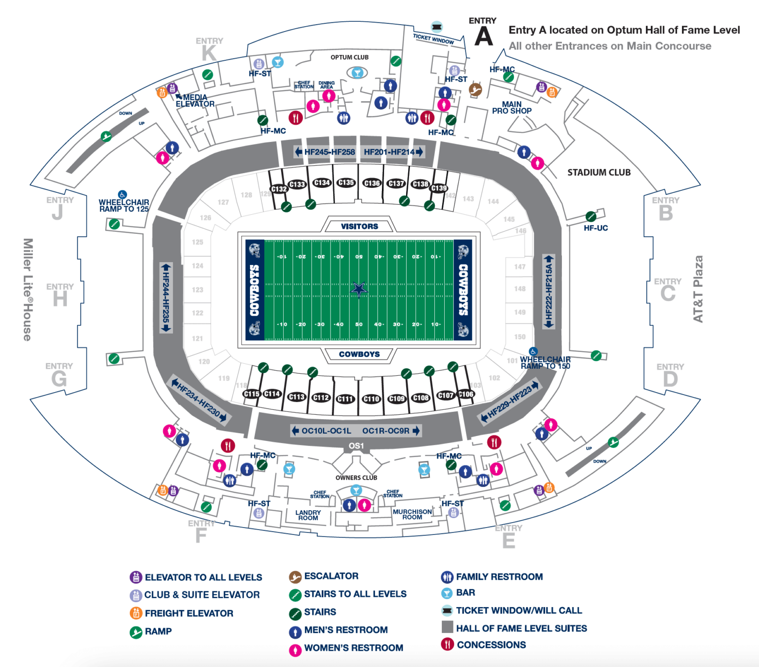 AT&T Stadium Seating Chart 2024: Choose the Best Seats - SeatGraph