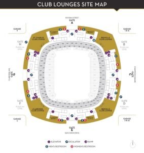 Caesars Superdome Seating Chart 2024 | New Orlean Saints Stadium