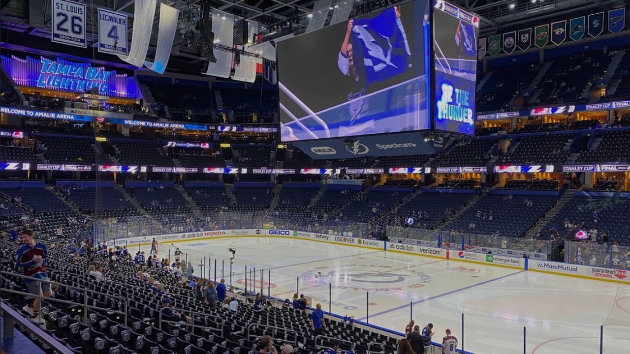 Amalie Arena Seating Chart 2023 For Hockey and Events SeatGraph