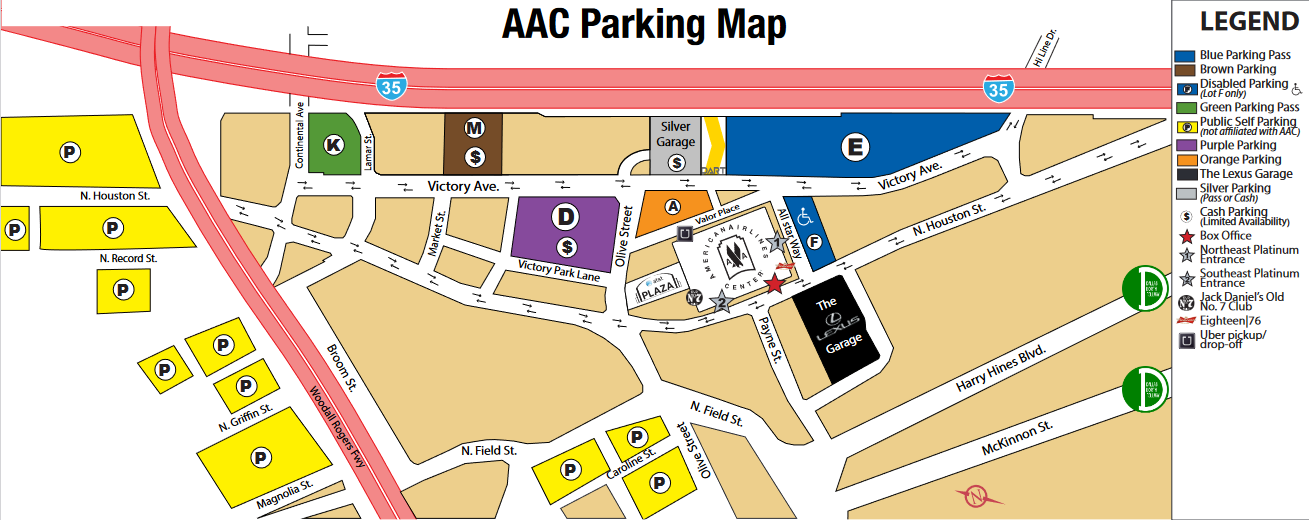 American Airlines Center Parking 2024: A Comprehensive Guide - SeatGraph