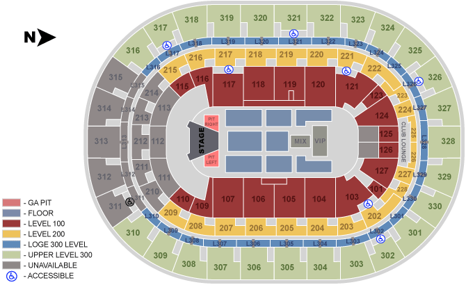 canada life centre seating chart for concert
