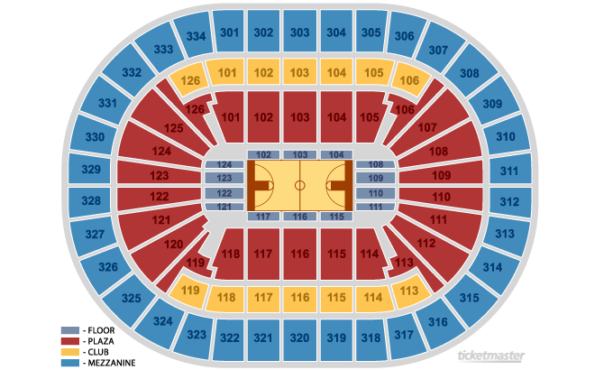 Enterprise Center Seating Chart | Basketball