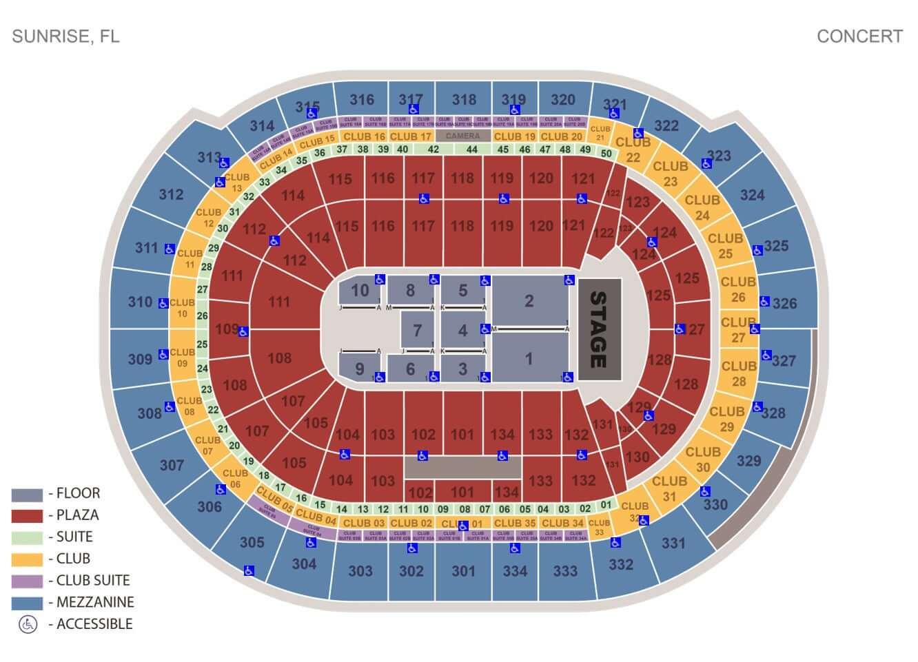 FLA Live Arena Seating Chart: Ultimate Venue Experience - SeatGraph