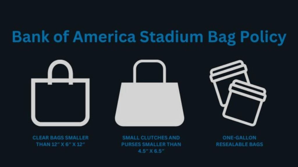 Bank of america stadium clear bag policy