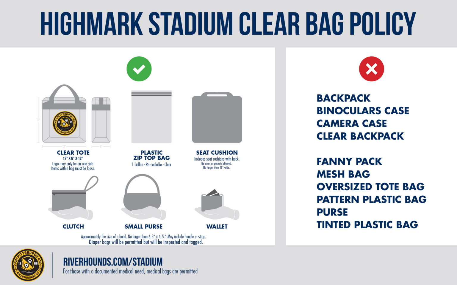 Highmark Stadium Bag Policy: What to take to the Bills Game? - SeatGraph