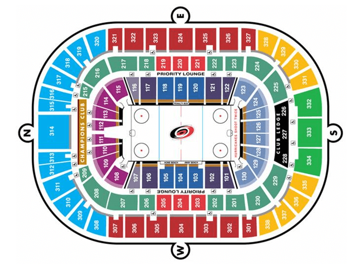 pnc arena seating chart