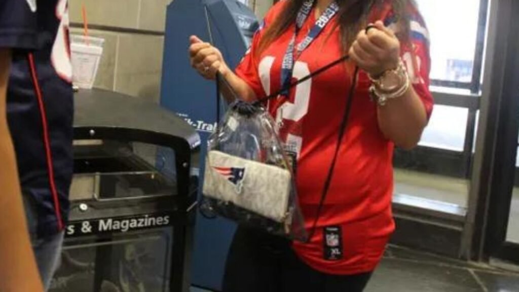 gillette stadium clear bags