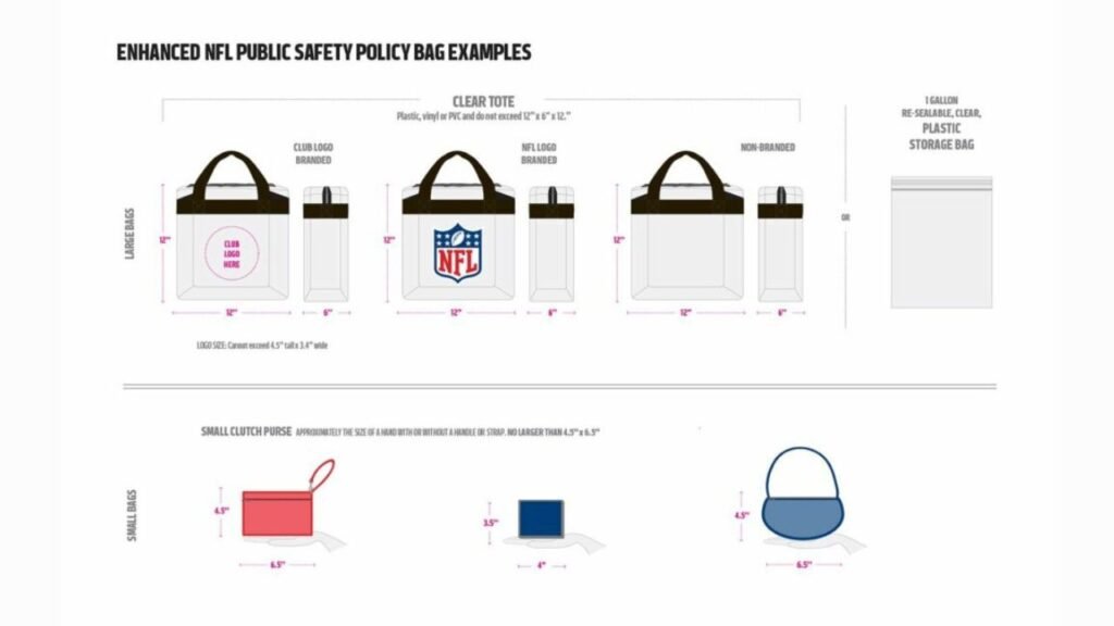 hard rock stadium bag policy approved bags