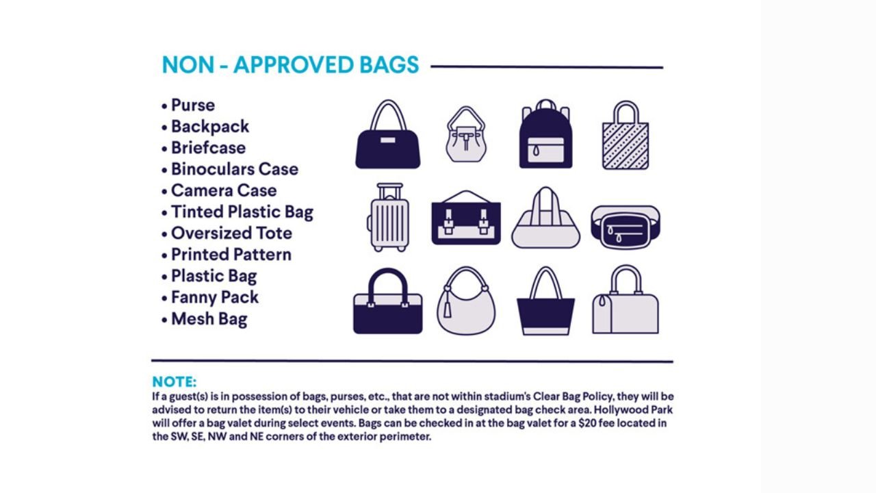 SoFi Stadium Bag Policy Permitted and Prohibited Items List SeatGraph