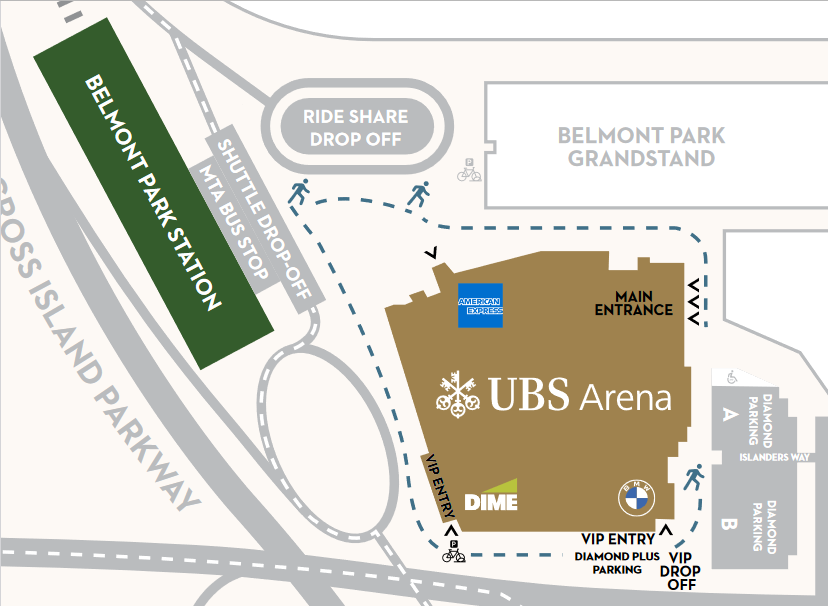 UBS Arena Parking Belmont Parking
