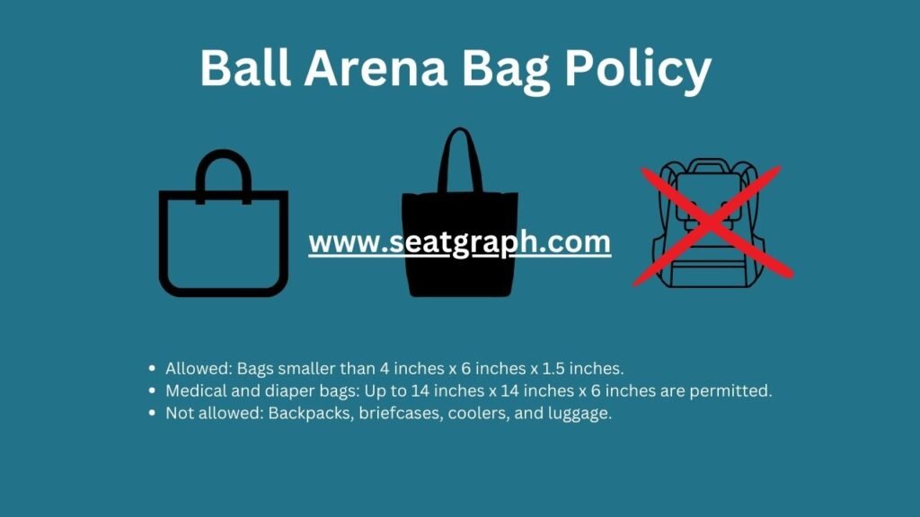 Ball Arena Bag Policy