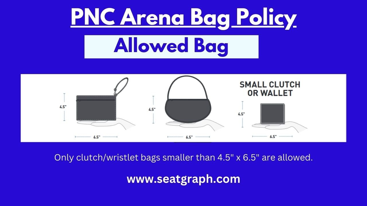 PNC Arena Bag Policy Hurricanes Home SeatGraph