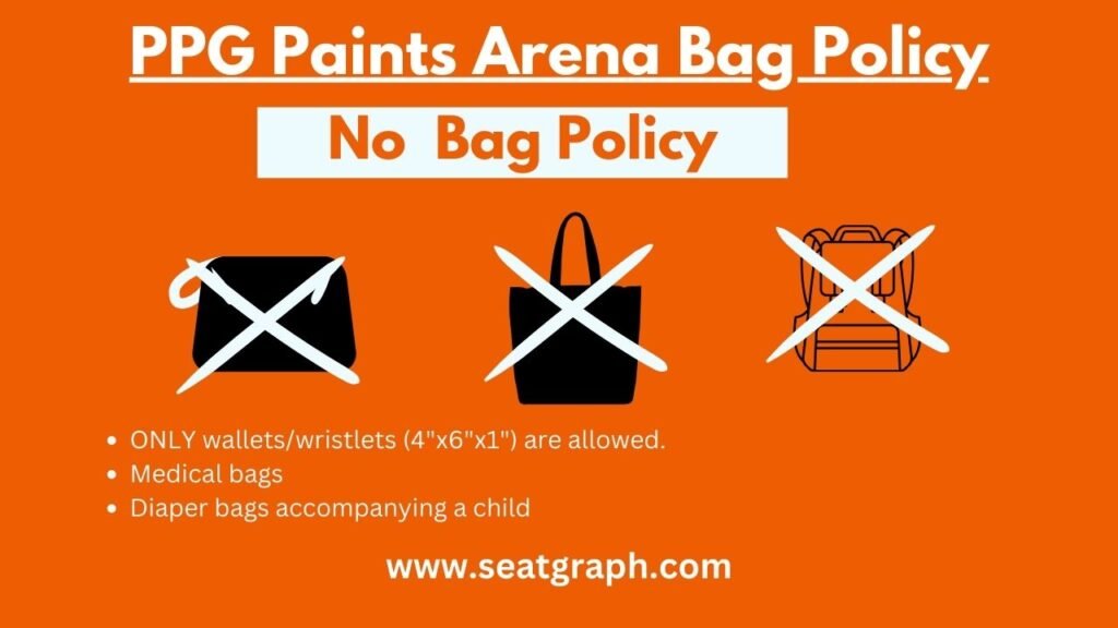 PPG Paints Arena Bag Policy