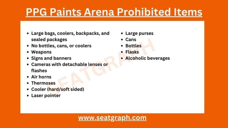 PPG Paints Arena Bag Policy: Don't Bring These Things To Penguins Game