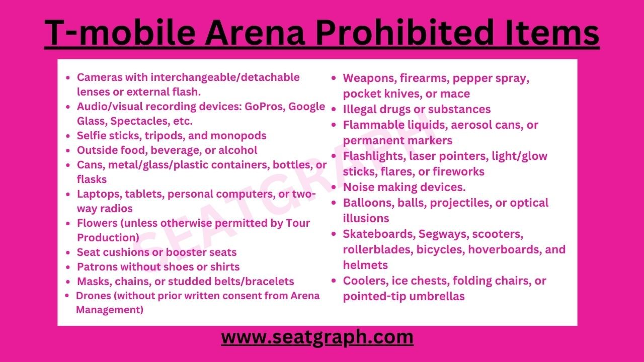 t mobile arena las vegas bag policy reddit