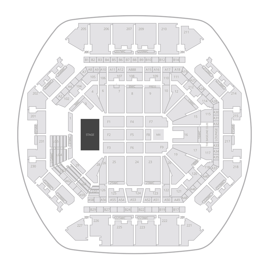 Barclays Center Seating Chart For Concert