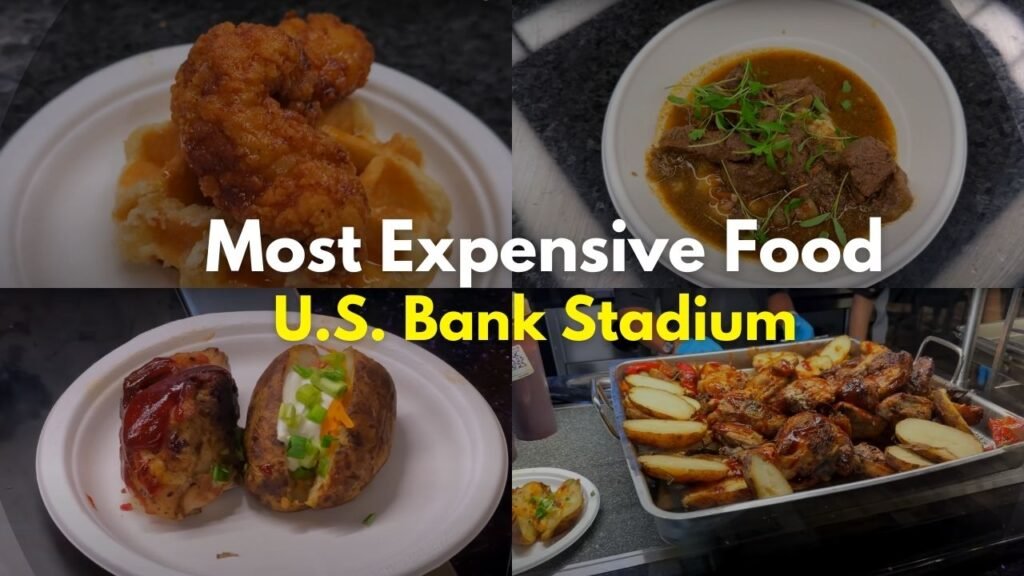 most expensive food at us bank stadium