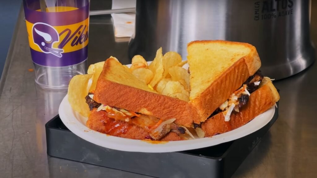 U.S. Bank Stadium Food sandwich