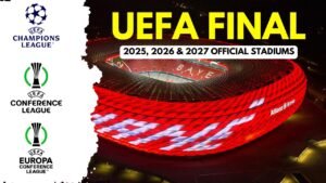 UEFA Final Stadiums 2025, 2026 & 2027 REVEALED!